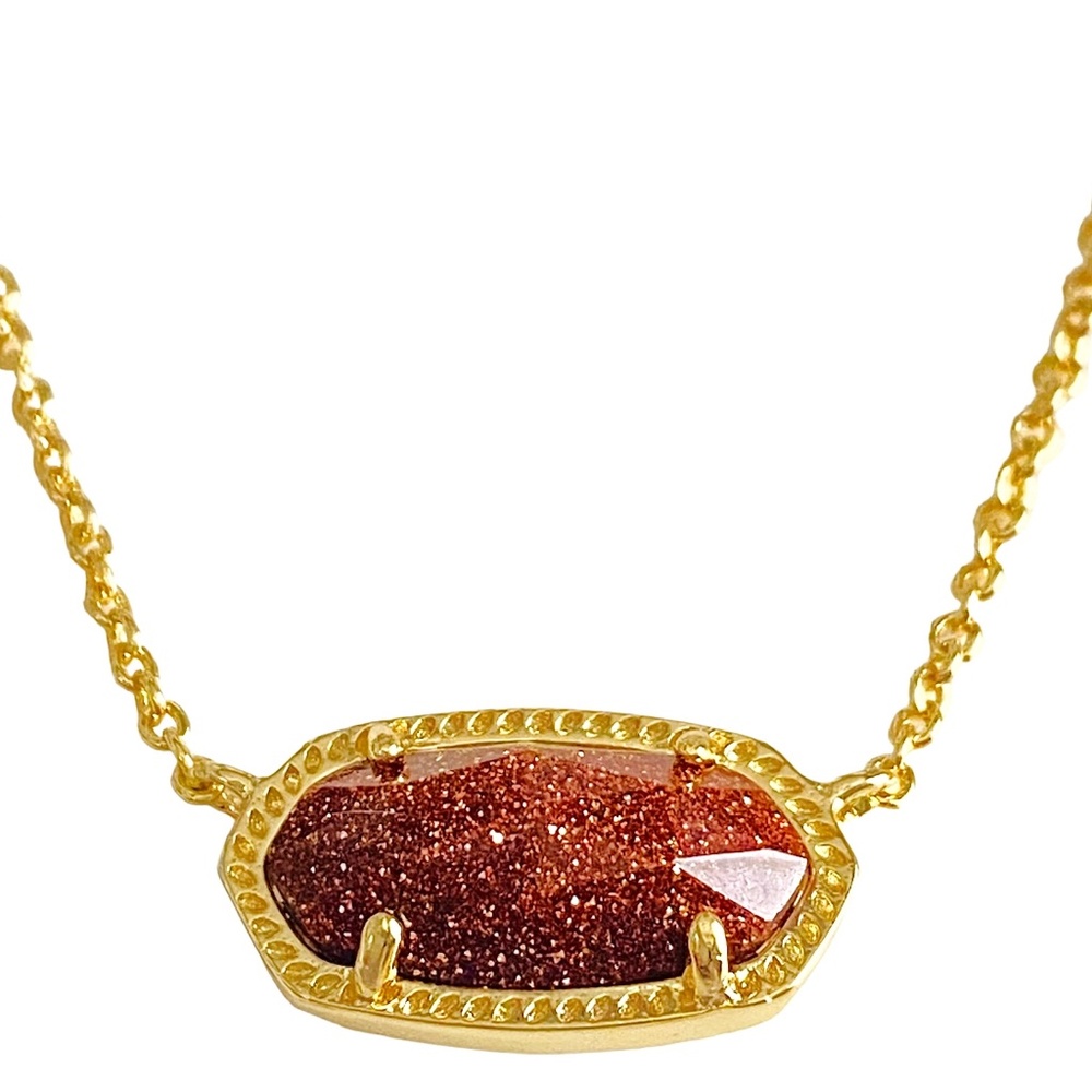 NEW Kendra Scott Elisa Goldstone Pendant Necklace